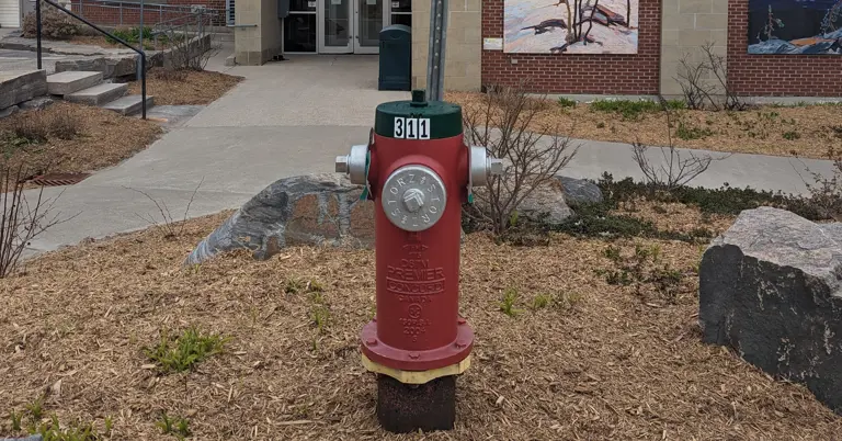 Red Fire Hydrant