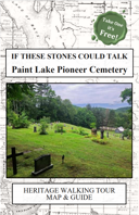 Paint Lake Cemetery Walking Tour Brochure Cover