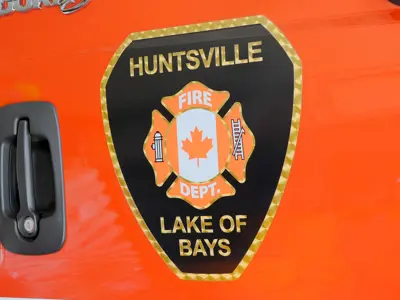 Huntsville Lake of Bays Fire Department Logo